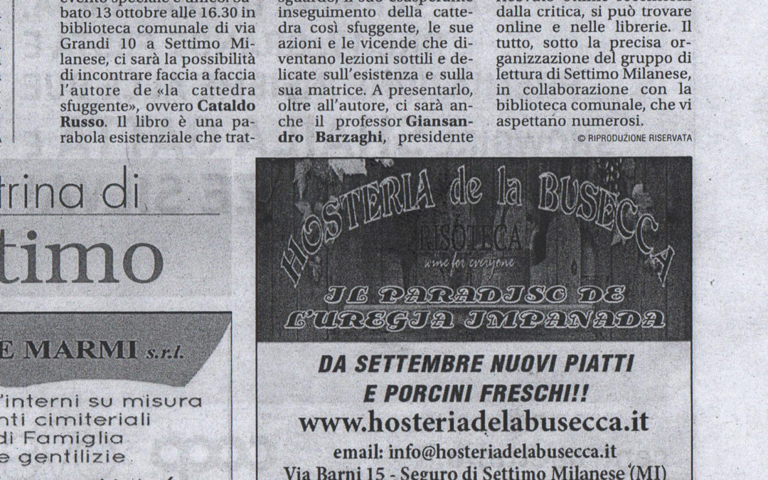 Rec. Settegiorni di Cattedra